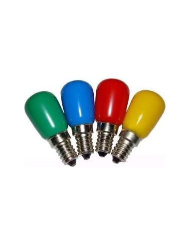 Interelec 400798   E14     15w  Perfume Color Amarilla/roja/verde/azul  Imp. Lampara (descontinuar)